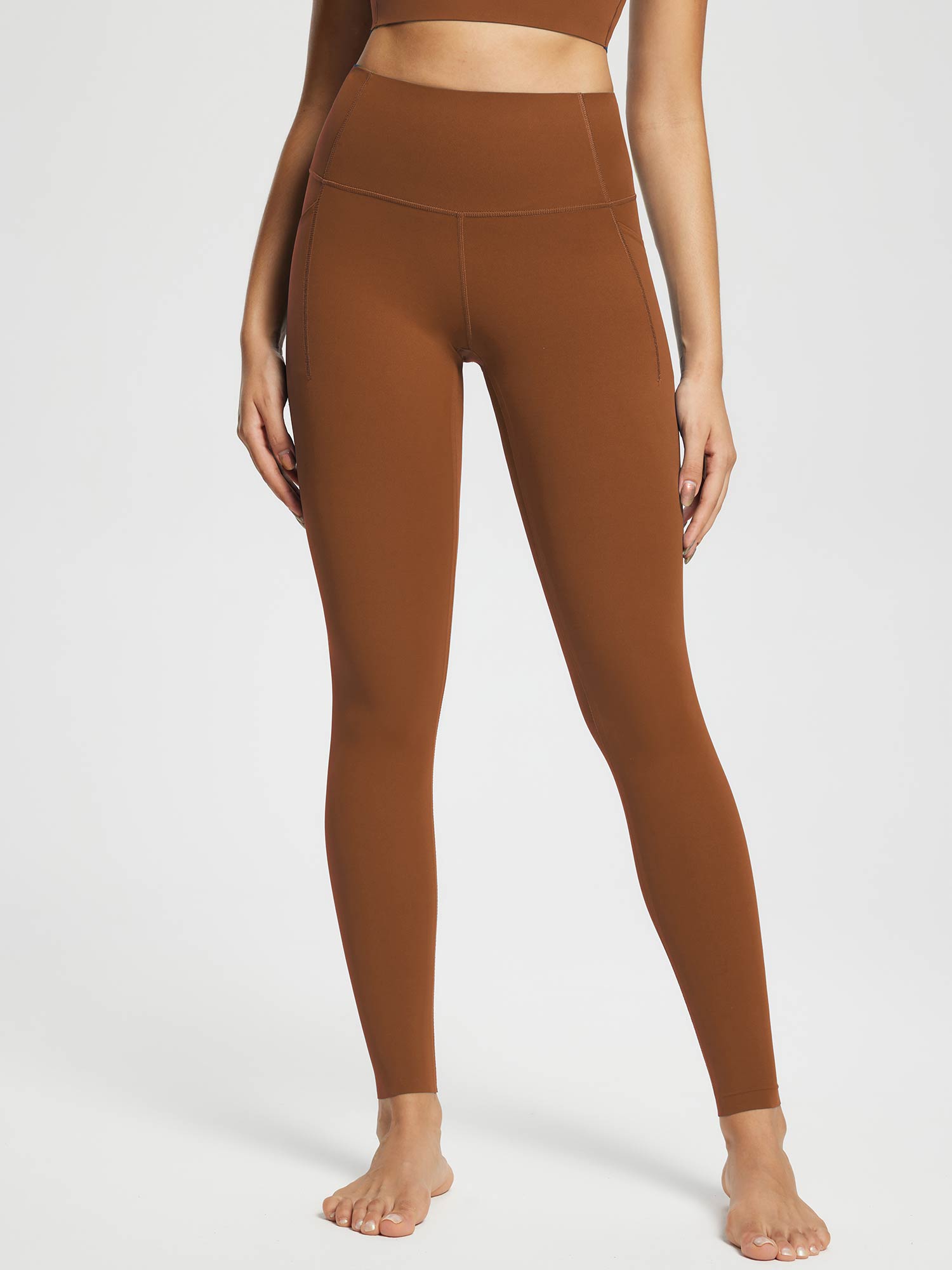 Freeleaf No Line Leggings mit hohem Bund 27" - DE-Baleaf