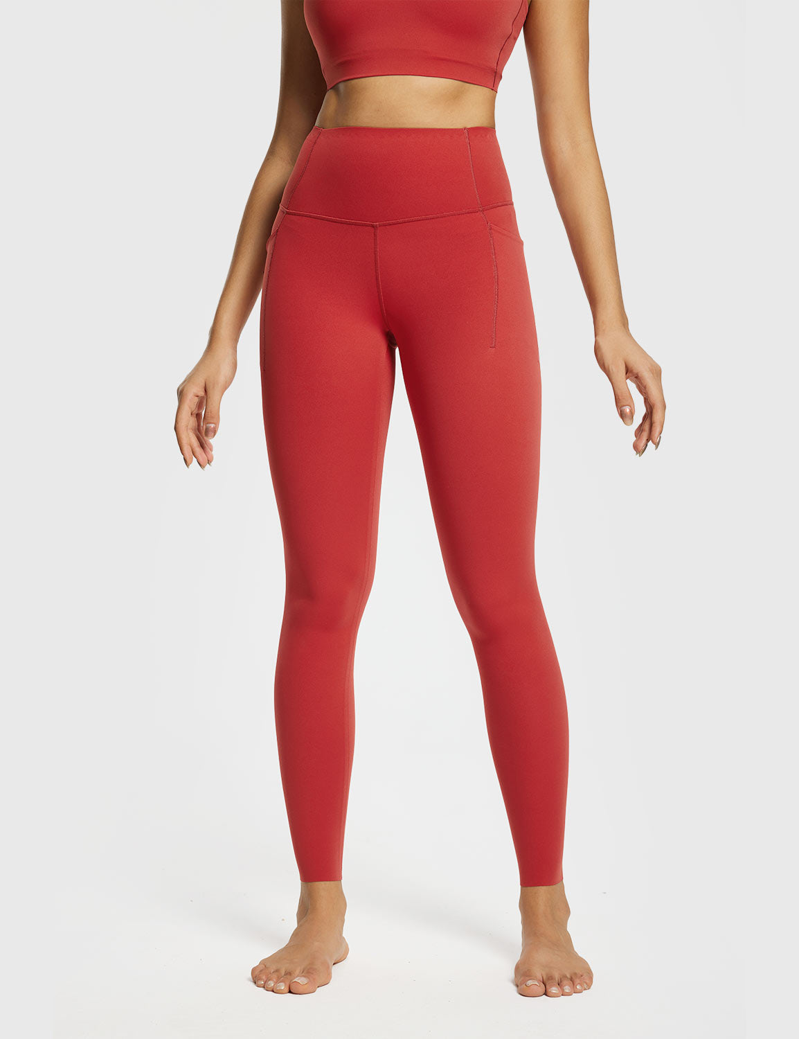 Freeleaf No Line Leggings mit hohem Bund 27" - DE-Baleaf