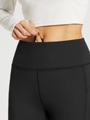 Laufhose aus dickem Fleece schmal geschnitten Leggings