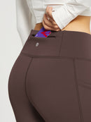 Laufhose aus dickem Fleece schmal geschnitten Leggings