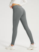 Laufhose aus dickem Fleece schmal geschnitten Leggings