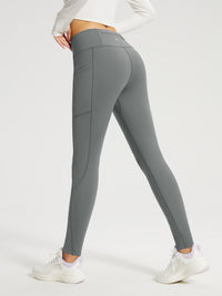 Laufhose aus dickem Fleece schmal geschnitten Leggings