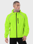 Herren Regenjacke Wasserdicht Atmungsaktiv Wanderjacke