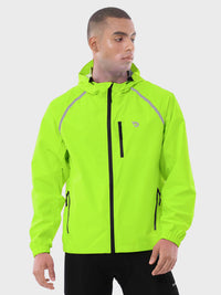 Herren Regenjacke Wasserdicht Atmungsaktiv Wanderjacke