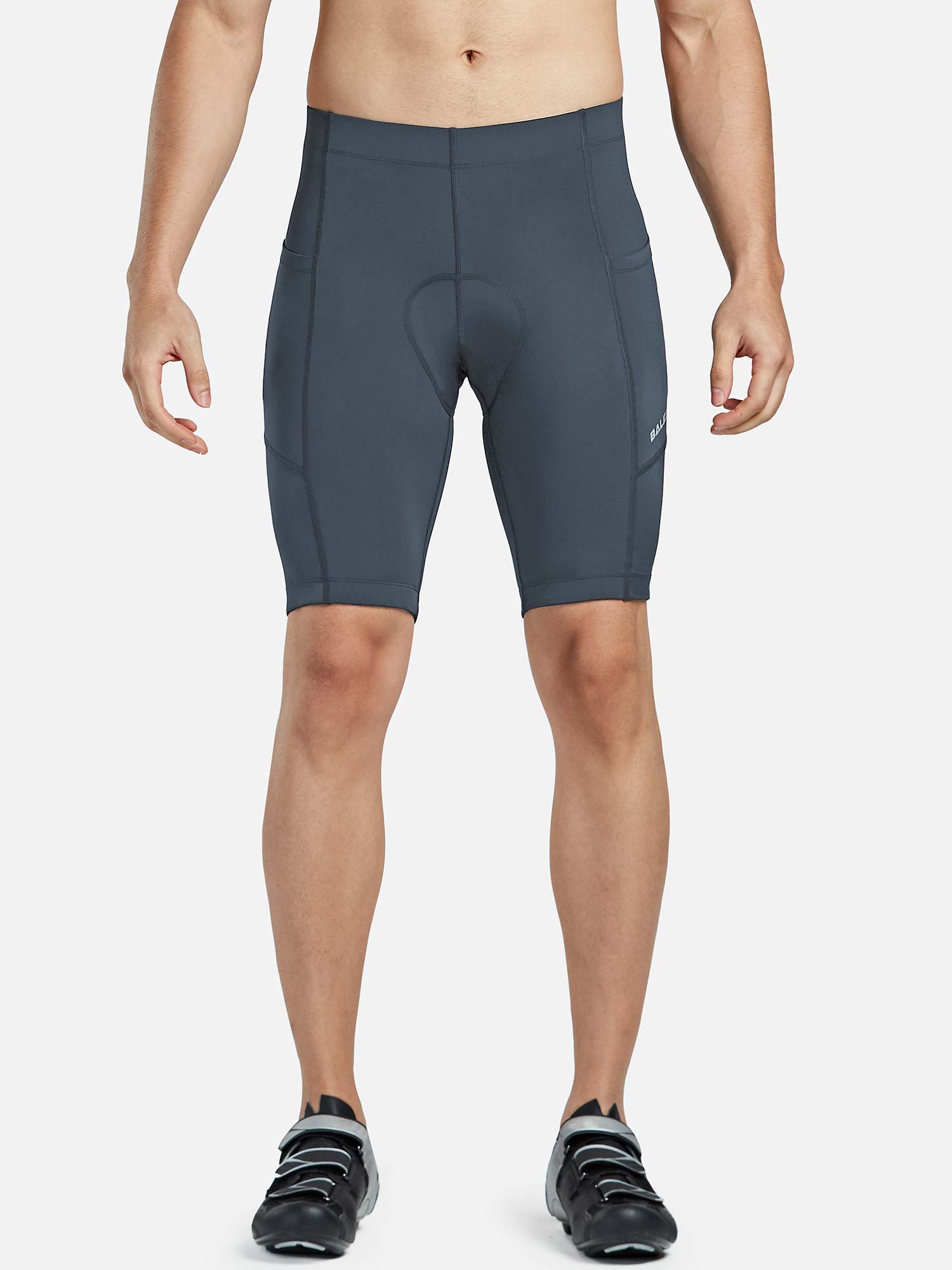 Herren Fahrradhose Gepolstert Radfahrerhose mit Sitzpolster Radunterhose Atmungsaktive Schnelltrocknend Rennrad Hose