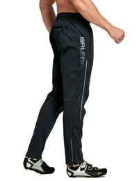 Herren Fahrradhose Thermo Fleece Wasserdicht Radhose Warm Wanderhose Lang Radlerhose für Winter Outdoor Radfahren