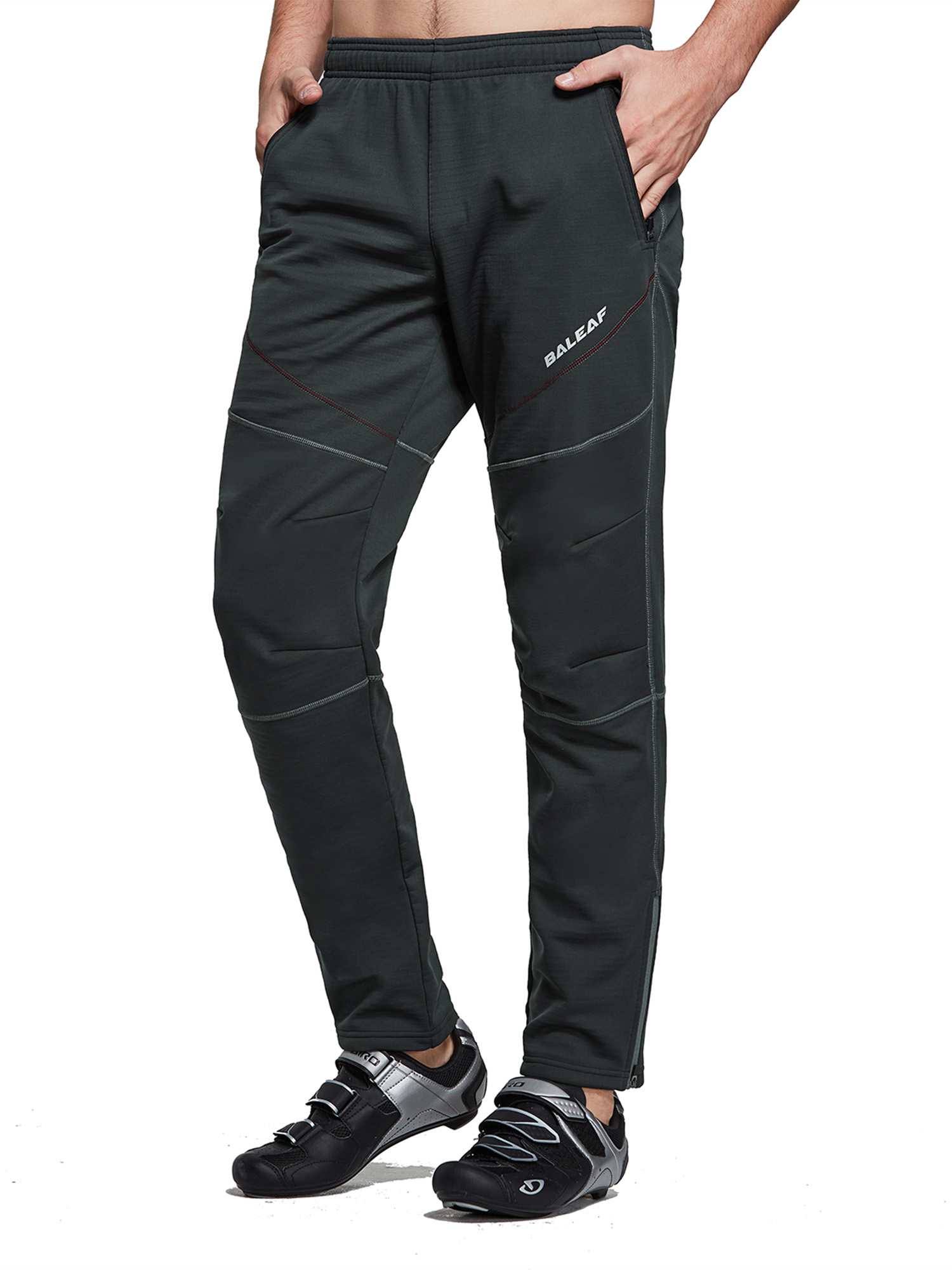 Herren Winter Softshellhose Wasserabweisend Winddicht Fleece Gefüttert Thermo Laufhose