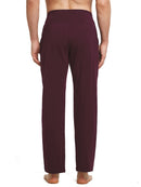 Herren Baumwolle Freizeithose Gerades Bein Sporthose Herren Lang mit Taschen