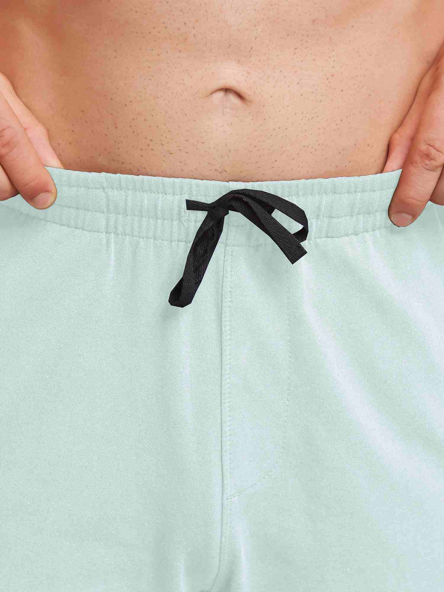 Herren Baumwolle Freizeithose Gerades Bein Sporthose Herren Lang mit Taschen