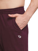 Herren Baumwolle Freizeithose Gerades Bein Sporthose Herren Lang mit Taschen