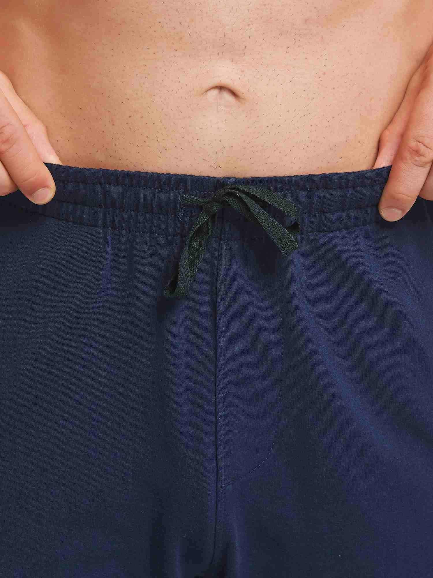 Herren Baumwolle Freizeithose Gerades Bein Sporthose Herren Lang mit Taschen