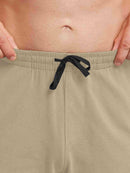 Herren Baumwolle Freizeithose Gerades Bein Sporthose Herren Lang mit Taschen