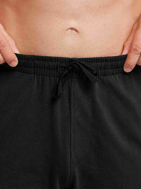 Herren Baumwolle Freizeithose Gerades Bein Sporthose Herren Lang mit Taschen