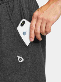 Herren Baumwolle Freizeithose Gerades Bein Sporthose Herren Lang mit Taschen