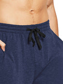 Herren Baumwolle Freizeithose Gerades Bein Sporthose Herren Lang mit Taschen