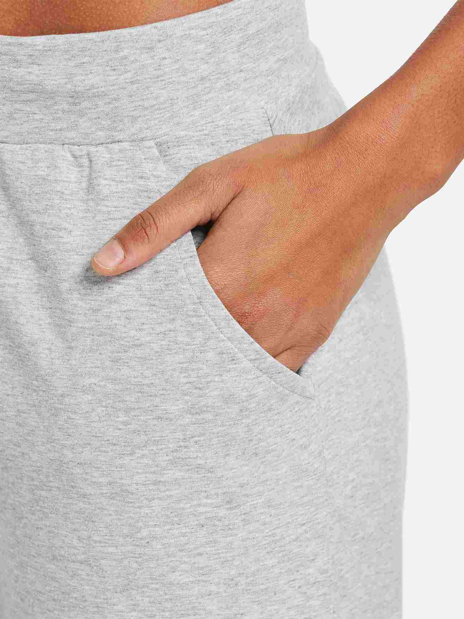 Leichte Damen-Caprihose aus Baumwolle mit weitem Bein