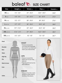 Damen Winter-Reithose Fleece-Reithose Vollbesatz Taschen Leggings