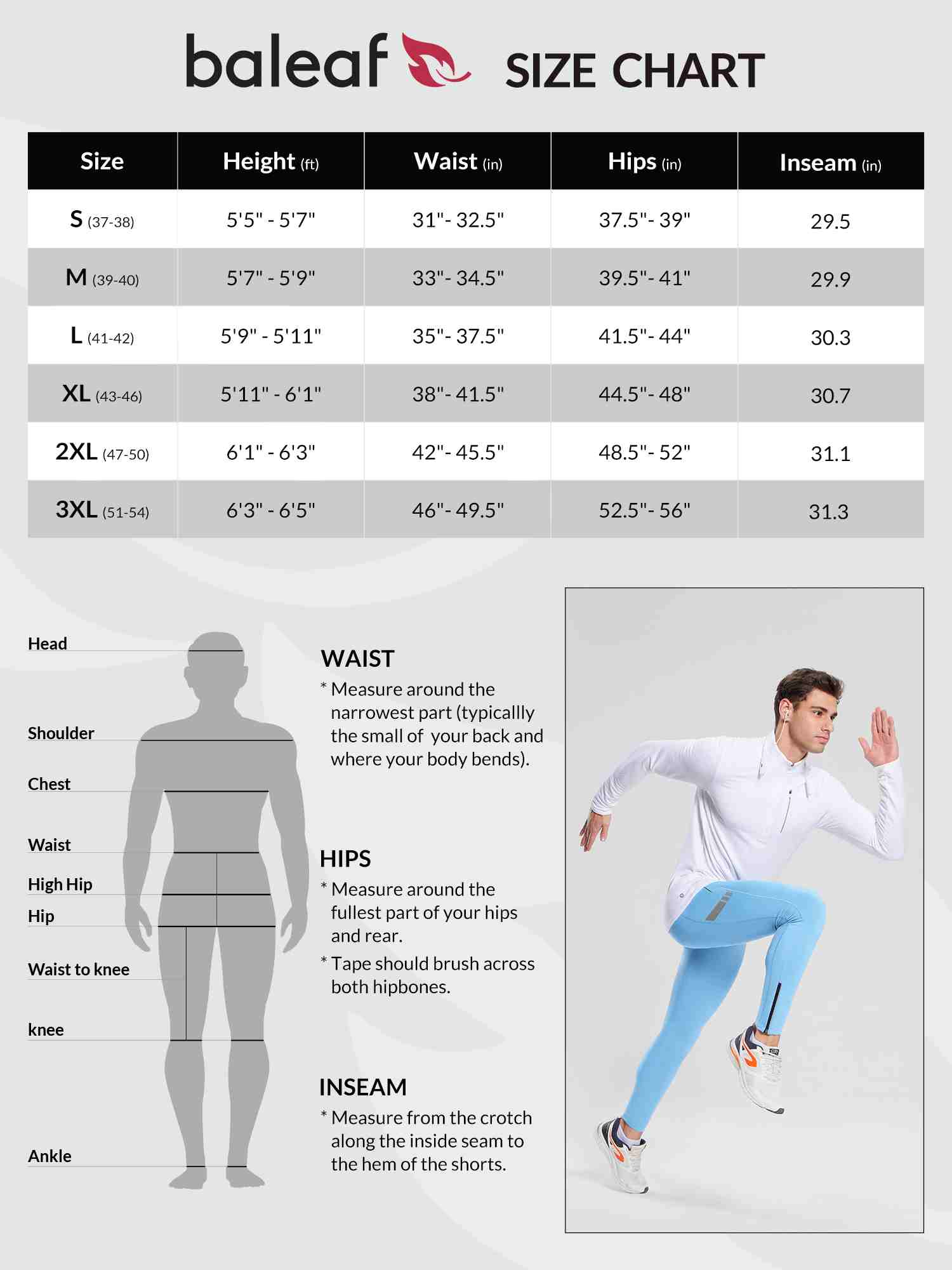 Herren Fleece Gefütterte mit Taschen 30" Thermohose Radlerhose Wasserdichte Laufhose