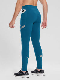 Herren Fleece Gefütterte mit Taschen 30" Thermohose Radlerhose Wasserdichte Laufhose