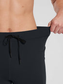 Herren Fleece Gefütterte mit Taschen 30" Thermohose Radlerhose Wasserdichte Laufhose