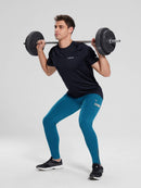 Herren Fleece Gefütterte mit Taschen 30" Thermohose Radlerhose Wasserdichte Laufhose