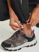 Damen Wanderhosen Schnelltrocknend Wasserabweisend Leichte Jogginghose für alle Jahreszeiten Elastische Taille