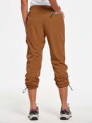 Damen Wanderhosen Schnelltrocknend Wasserabweisend Leichte Jogginghose für alle Jahreszeiten Elastische Taille