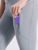 Thermo Wanderhose mit Taschen Hohe Taille Wasserabweisend Leggings