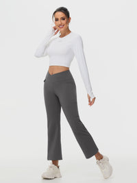 27" Wasserdichte Outdoor-Wanderhose mit Schlaghosen und Taschen