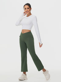 27" Wasserdichte Outdoor-Wanderhose mit Schlaghosen und Taschen