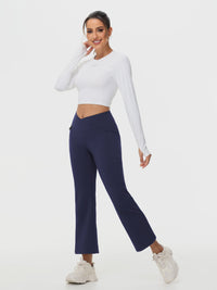 27" Wasserdichte Outdoor-Wanderhose mit Schlaghosen und Taschen