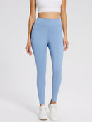 Fleece gefütterte Leggings Frauen thermische warme hohe Taille Tummy Control Workout Laufhosen mit Taschen Jeggings