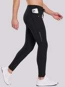 Herren Sporthose Winter Trainingshose Atmungsaktiv und Lang Tight Laufhose