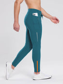 Herren Sporthose Winter Trainingshose Atmungsaktiv und Lang Tight Laufhose