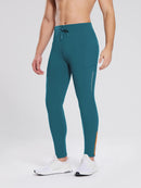 Herren Sporthose Winter Trainingshose Atmungsaktiv und Lang Tight Laufhose