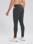 Herren Sporthose Winter Trainingshose Atmungsaktiv und Lang Tight Laufhose