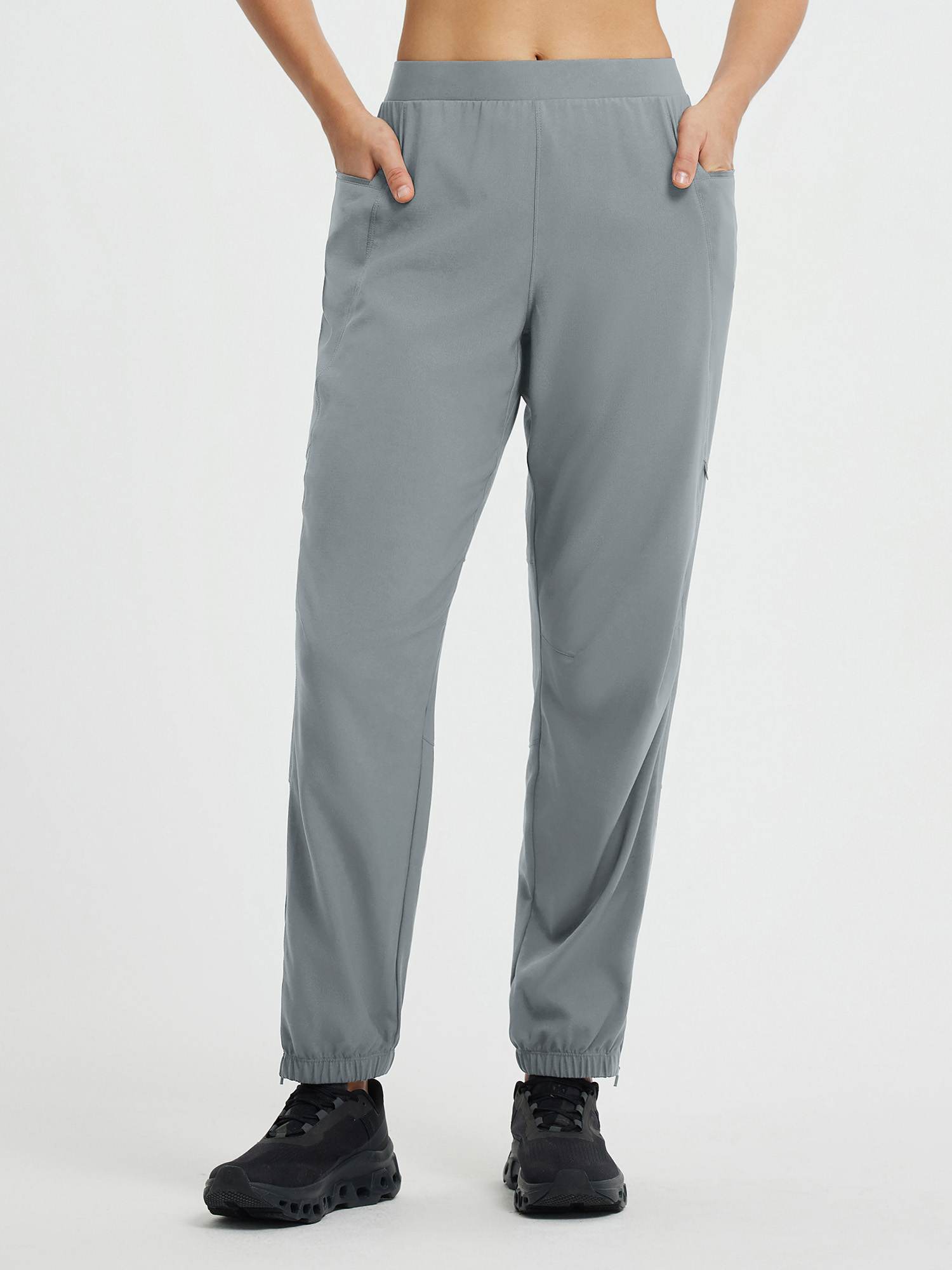 Elastische, konisch zulaufende Fahrradhose