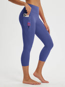 Damen 21"Capri-Leggings mit hoher Taille