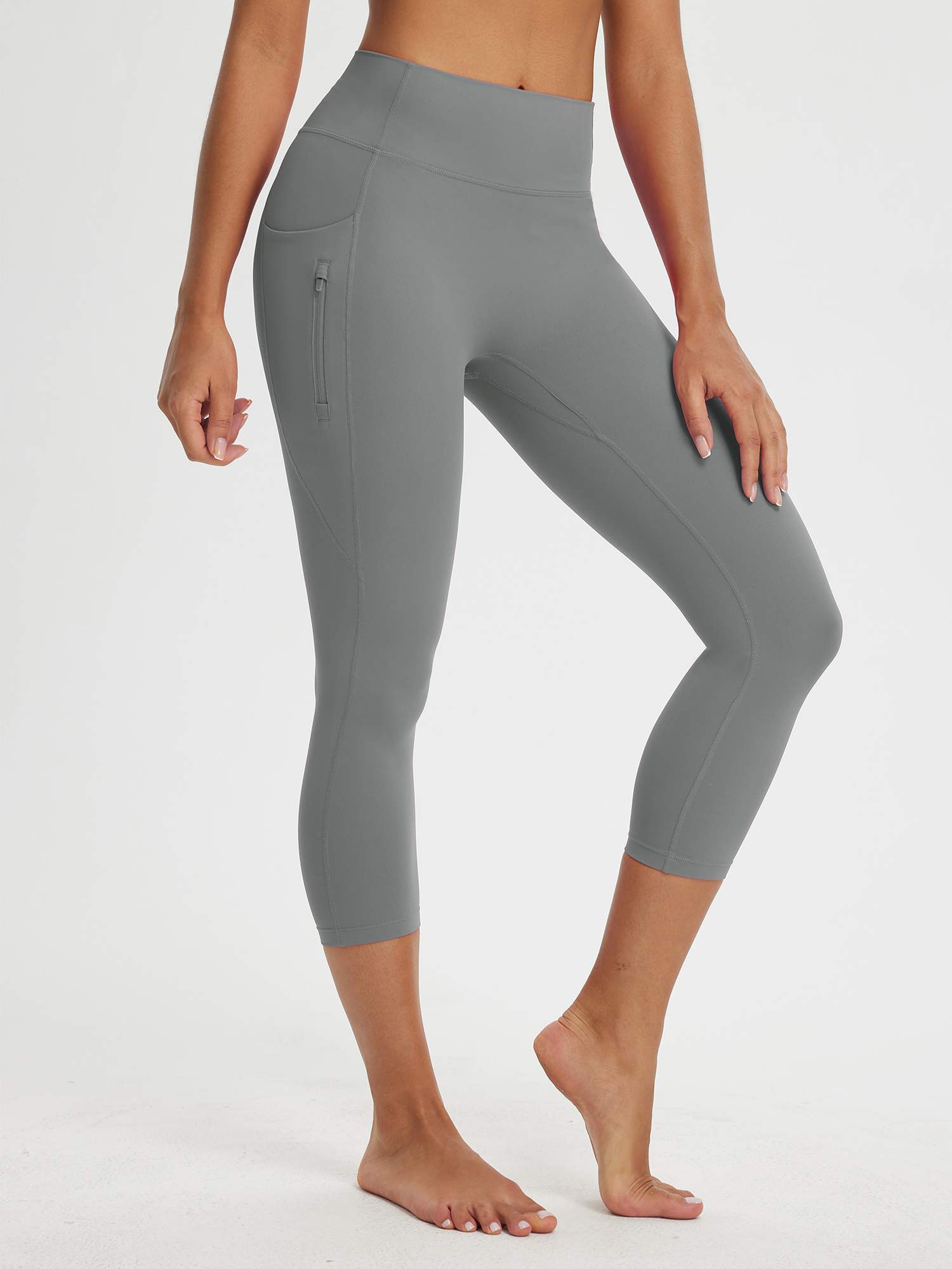 Damen 21"Capri-Leggings mit hoher Taille