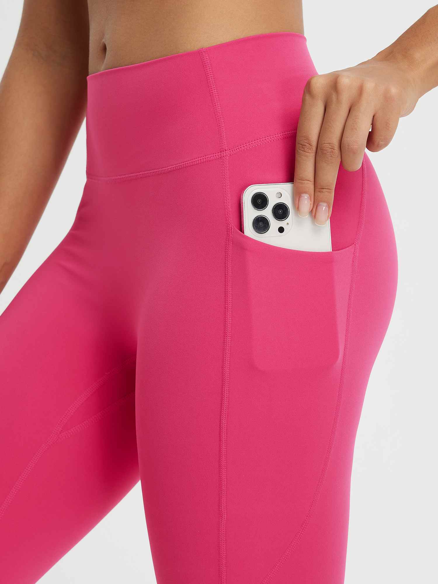 Damen 21"Capri-Leggings mit hoher Taille