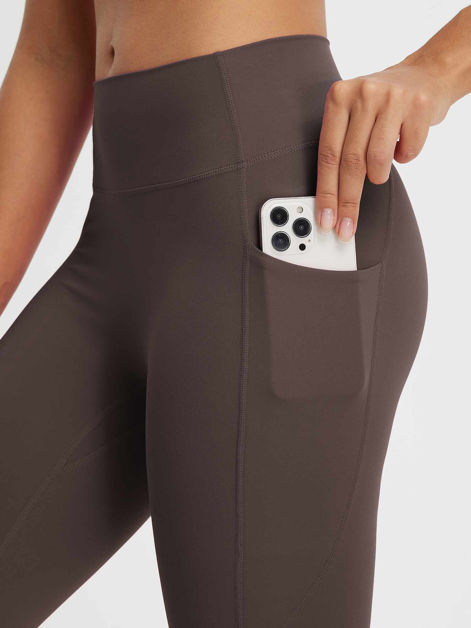 Damen 21"Capri-Leggings mit hoher Taille