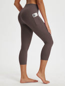 Damen 21"Capri-Leggings mit hoher Taille