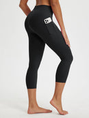Damen 21"Capri-Leggings mit hoher Taille