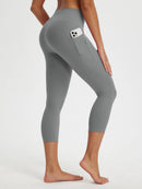 Damen 21"Capri-Leggings mit hoher Taille