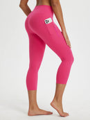 Damen 21"Capri-Leggings mit hoher Taille