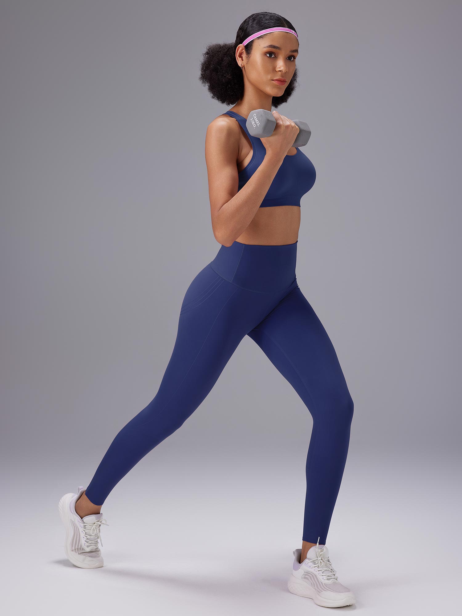 Sweatleaf Hüftgürtel Leggings mit hohem Bund 25"
