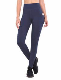 Damen Fahrradhose Lang mit Reißverschluss Warm Gefüttert Jogginghose Running Tights Thermo Laufhose