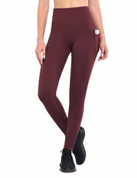 Damen Fahrradhose Lang mit Reißverschluss Warm Gefüttert Jogginghose Running Tights Thermo Laufhose