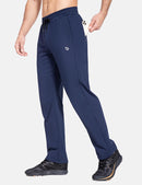 Herren Winter Fleece Gefütterte Outdoorhose Wasserdicht Wanderhose Thermohose Warm Skihose mit Reißverschlusstasche