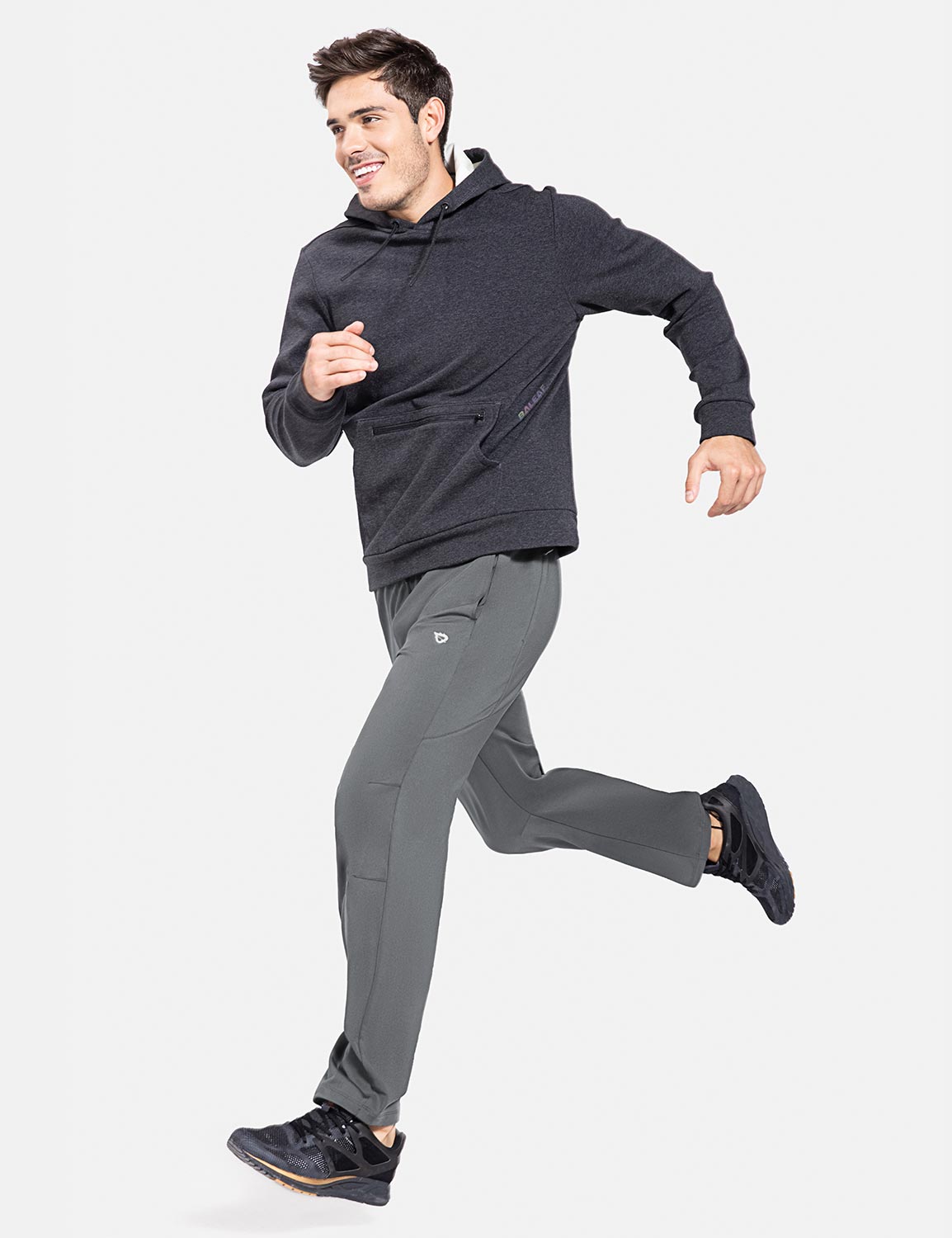 Herren Winter Fleece Gefütterte Outdoorhose Wasserdicht Wanderhose Thermohose Warm Skihose mit Reißverschlusstasche